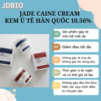 Kem ủ tê Jade Caine Cream Hàn. hàm lượng 10.56% Lidocain được xem là kem ủ tê mạnh.
