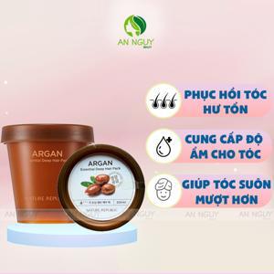 Kem ủ tóc Argan Essential Deep Care Hair Pack Nature Republic