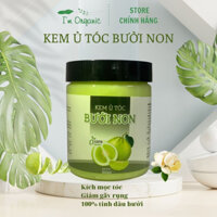 Kem Ủ Tóc Bưởi Non ngăn ngừa phục hồi tóc hư tổn, Ủ tóc bưởi kích thích mọc tóc, dưỡng tóc chắc khỏe mềm mượt Organic