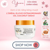 Kem ủ tóc chiết xuất dừa L’OREAL PARIS ELVIVE EXTRAORDINARY  COCONUT OIL