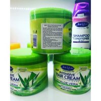 Kem Ủ Tóc Chuyên Sâu Chiết Xuất Lô Hội Jacklon 500ml Aloe Vera Intensive Hair Cream