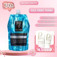 Kem ủ tóc Collagen Repair Mask V76 dung tích 500ml - Túi hấp tóc giúp phục hồi tóc khỏi hư tổn siêu mềm mượt