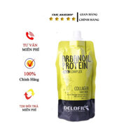Kem ủ tóc Delofil collagen keratin hấp phục hồi tái sinh tóc hư tổn, dưỡng siêu mềm mượt dạng túi 500ml