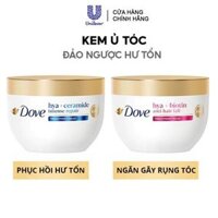 Kem Ủ Tóc Dove Hỗ Trợ Phục Hồi Tóc Hư Tổn, Ngăn Gãy Rụng Tóc Hya Treatment Mask 300ml