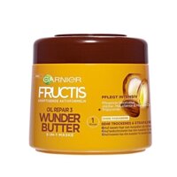 Kem ủ tóc Garnier Fructis Oil Repair 3 Wunder Butter 3 in 1 Mask (300ml)