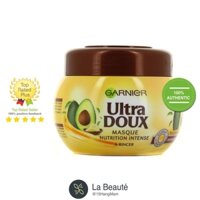 Kem ủ tóc Garnier Ultra Doux chiết xuất trái bơ và hoa quả 300ml