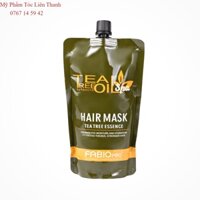 Kem ủ tóc & hấp tóc dưỡng phục hồi sâu tóc hư tổn tinh chất trà xanh - FABIO Tea Tree Essence 500ml(2023)