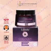 Kem ủ tóc, hấp tóc Lusstaly Vitamin E Collagen 500ML phục hồi chuyên sâu tái tạo nang biểu bì tóc mềm mượt an toàn