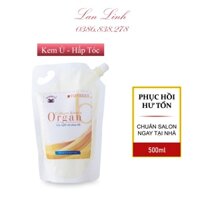 Kem Ủ Tóc - Hấp Tóc Phục Hồi Tóc Hư Tổn TopBest Organ 500ml