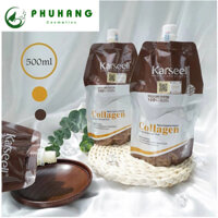 Kem Ủ Tóc Karseell Maca Power Collagen 500Ml Phục Hồi Hư Tổn Hấp Ủ Tóc Thẳng Mượt Bổ Sung Collagen