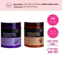 Kem ủ tóc KERATIN COLLAGEN 1000ML và 500ML LAVENDER BRAZIL NUT - Ủ hấp tóc cung cấp dưỡng chất KERATIN tự nhiên UT08