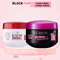 Kem ủ tóc Loreal Elseve Fall Resist 3X ngăn gãy rụng tóc/Total Repair 5 phục hồi tóc hư tổn 200ml
