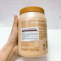 Kem ủ Tóc Phủ Lụa Tacavy Collagen 1000ML