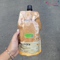 Kem ủ tóc phục hồi chăm sóc tóc bóng mượt Top Haneda Hair Artist Collagen 500ml TOPHANEDA