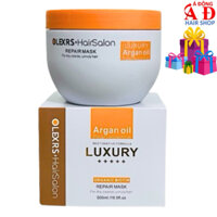 Kem Ủ Tóc Phục Hồi Siêu Mượt Olexrs Hair Salon Luxury Repair Mask 500ml (Luxury)