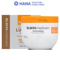 Kem Ủ Tóc Phục Hồi Siêu Mượt Olexrs Hair Salon Luxury Repair Mask 500ml (Luxury)