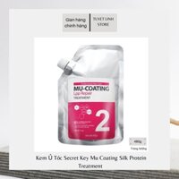 Kem Ủ Tóc Secret Key Mu Coating Silk Protein Treatment 480g (Product From South Korea)