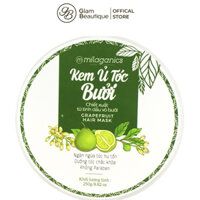 Kem ủ tóc tinh dầu bưởi Milaganics 250gr Glam Beautique