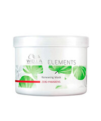 Kem ủ tóc Wella Invigo Elements Renewing Mask – 500ml, phục hồi độ ẩm, nuôi dưỡng và bảo vệ sợi tóc.