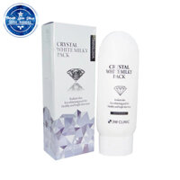 Kem ủ trắng 3W Clinic Whitening Crystal White Milky Pack Tone Up 200ml