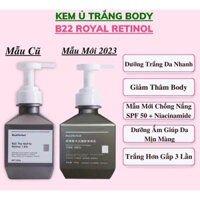 Kem Ủ Trắng Body Royal Retinol B22 The Matrix dưỡng trắng da cấp tốc an toàn ngừa lão hoá mờ thâm sạm toàn thân