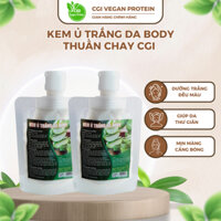 Kem Ủ Trắng Da Body Thuần Chay CGI Dưỡng Trắng Đều Màu Giúp Da Thư Giãn Mịn Màng Căng Bóng 50ml