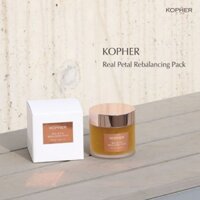 Kem ủ trắng da KOPHER REAL PETAL REBALANCING PACK