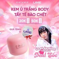 Kem Ủ Trắng Và Tẩy Tế Bào Chết, Cấp Ẩm Cho Da Body By Ngọc Trinh  2in1 Chính Hãng Ume 200gram