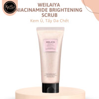 Kem ủ trắng Weilaiya tẩy da chết body Weilaiya Niacinamide Brightening Scrub