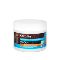 Kem ủ xả phục hồi cấu trúc tóc Dr. Sante Keratin 300ml, Dưỡng Tóc, biotopcare, dau goi, dau xa, huu co, lanh tinh