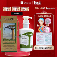 Kem Ủ,Hấp Keratin Siêu Phục Hồi Brazil Life Fruit 550ml