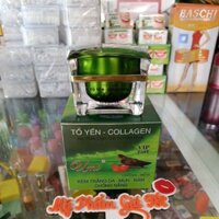 kem umi collagen tổ yến trắng da mụn nám chống nắng 25gr (chuẩn CTY)xanh lá
