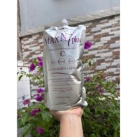 kem uốn tóc xoăn nóng Max N7 Plus X2 Collagen Keratin Dưỡng Siêu Sóng 1000ml