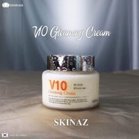 Kem V10 Gleaming Cream Skinaz + Quà tặng