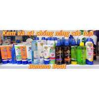 KEM Và XỊT Chống Nắng Banana Boat Spf30-50-80-100 Đủ loại