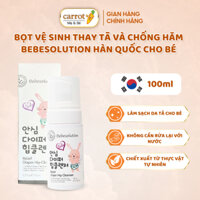 Kem Vệ Sinh Thay Tả Cho Bé Gái, Trai Nội Địa Hàn Bebesolution Chống Hăm 100ml