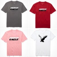 [Kèm Video Thật] - AMERICAN EAGLE áo thun  in chử nổi "American Eagle" ngắn tay dành cho nam, nữ