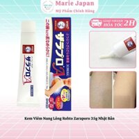 Kem Viêm Nang Lông Rohto Zaraporo 35g Nhật Bản