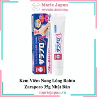 Kem Viêm Nang Lông Rohto Zaraporo Hộp 35g