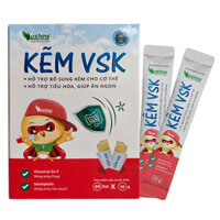 Kẽm Vsk, Hỗ trợ bổ sung kẽm cho cơ thể, hỗ trợ tiêu hóa, ăn ngon