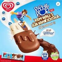 kem wall paddle pop sữa vani sô cô la 50g