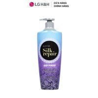 Kem xả chăm sóc và nuôi dưỡng tóc Elastine Silk Repair 550ml(mầu xanh)