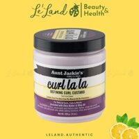 Kem xác định độ xoăn Aunt Jackie's Curls and Coils Curl La La cho tóc xoăn, cuộn và sóng tự nhiên 426g