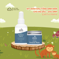 Kem & xịt giảm đau tầng sinh môn hữu cơ Earth Mama cho mẹ sau sinh