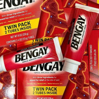 Kem Xoa Bóp Giảm Đau BENGAY - Ultra Strength Topical Analgesic Cream 113g x2 (2 Tuýp)