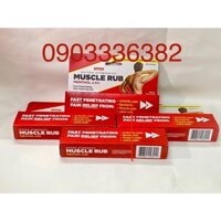 Kem xoa bóp giảm đau Extra Strength Muscle Rub menthol 2,5% Fast penetrating Pain Relieving Gel