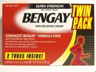 Kem xoa bóp làm giảm cơn đau nhức  Bengay cream 226gr (2 tuýp)