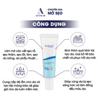 Kem Xoá Mờ Sẹo Actiscar 20g Hỗ Trợ Xóa Mờ Sẹo Lồi, Lõm, Bỏng Bô, Thủy Đậu An Toàn Hiệu Quả