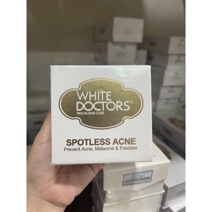 Kem xóa mờ vết thâm mụn, làm trắng da White Doctors Spotless Acne - 25ml