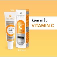 Kem xoá quầng thâm mắt Novosvit Vitamin C, kem xoá nhăn, nâng cơ cho vùng da quanh mắt của Nga 30ml